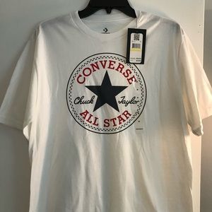 Converse All Star White Graphic T-shirt
